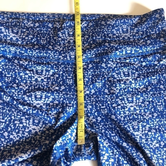 90 Degrees by Reflex High Performance Printed Cropped Athletic Leggings Size XL - Picture 8 of 10